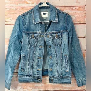Old Navy Denim Jacket, Light Wash, Small